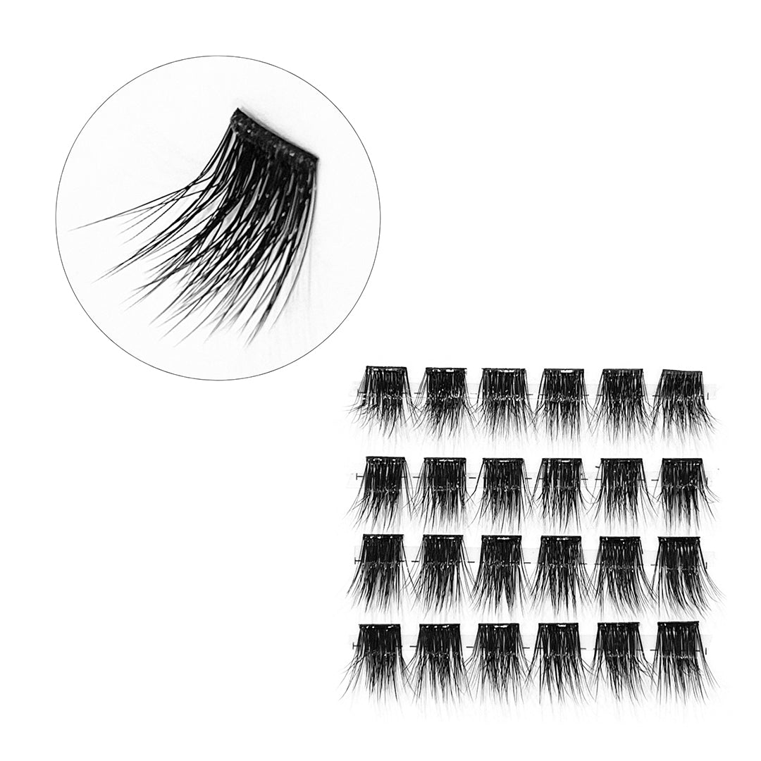 SAFIYA Pre-Glued Under Lashes for Seamless Volume