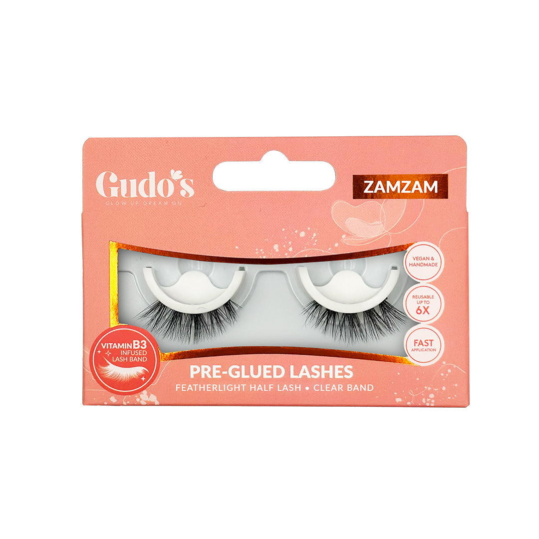 ZAMZAM Pre-glued Lengthening Half Lashes