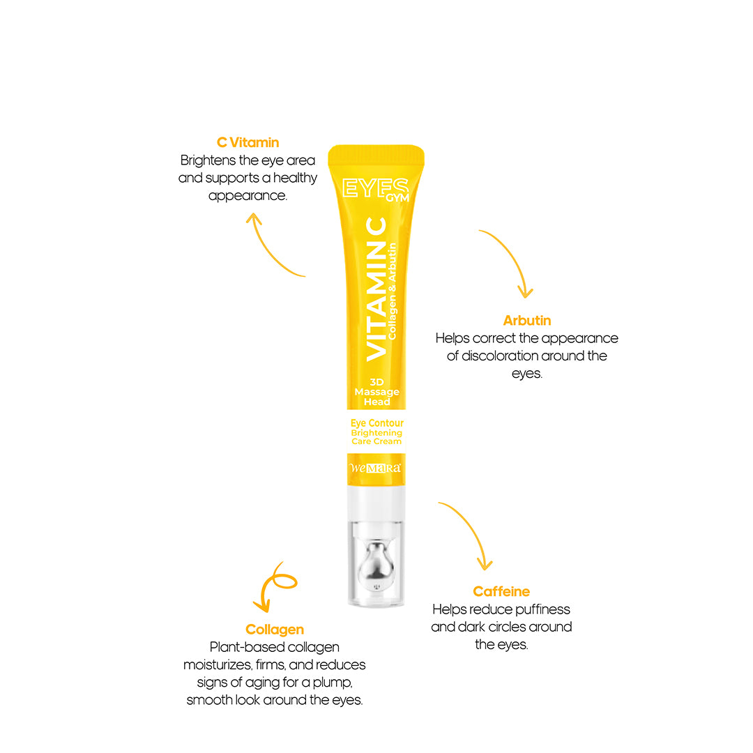 EYES GYM EYE CONTOUR BRIGHTENING CARE CREAM 18 ML (VITAMIN C)