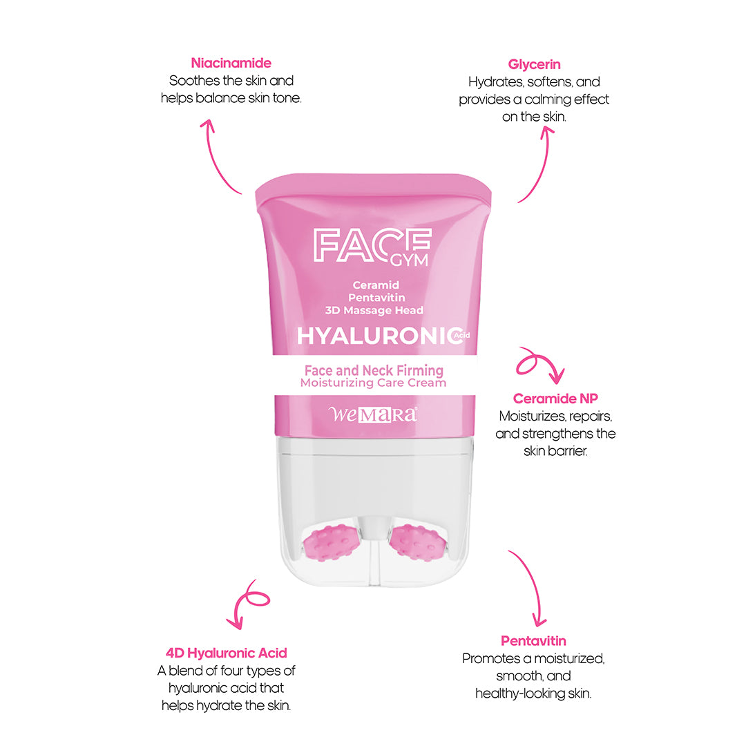 FACE GYM MOISTURIZING CARE CREAM 80 ML (HYALURONIC)