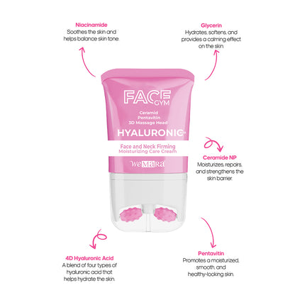 FACE GYM MOISTURIZING CARE CREAM 80 ML (HYALURONIC)