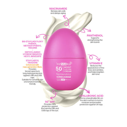 MOIST SUN CARE CREAM 50SPF 50 ML