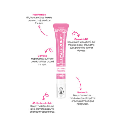 EYES GYM EYE CONTOUR MOISTURIZING CARE CREAM 18 ML (HYALURONIC)