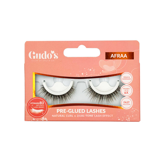 AFRAA Pre-glued Natural Lashes