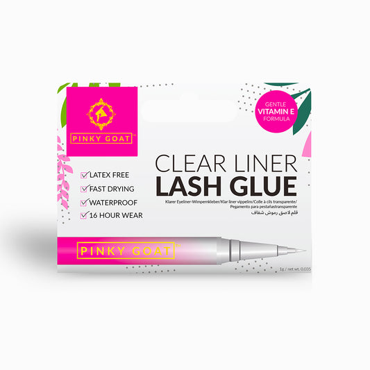 Clear LASH GLUE LINER for Easy Application