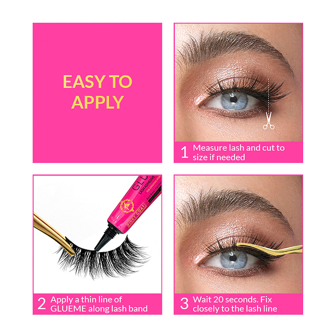 KAMILAH Day-to-Night Wispy Strip & Half Lashes