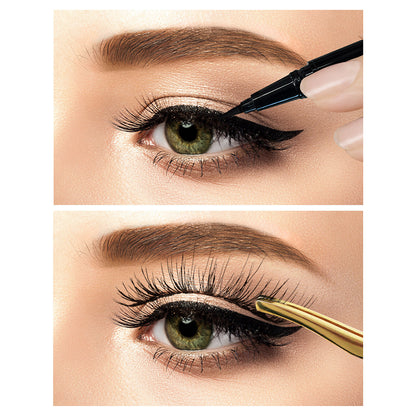 BLACK LINER & LASH GLUE – Waterproof & Fast-Drying