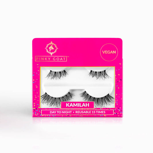 KAMILAH Day-to-Night Wispy Strip & Half Lashes