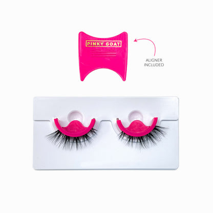 VIOLET Pre-Glued & Reusable Wispy Lashes
