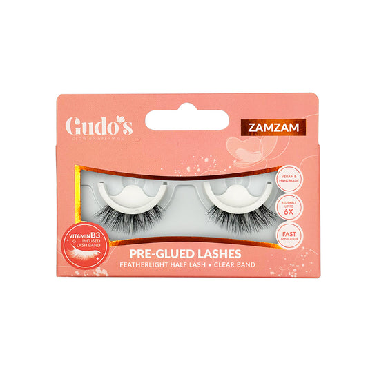 ZAMZAM Pre-glued Lengthening Half Lashes